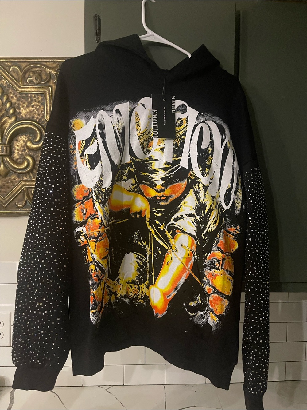 Mens Graphic Design Hoodie.